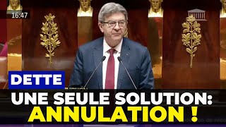 DETTE  Une seule solution : l'annulation !