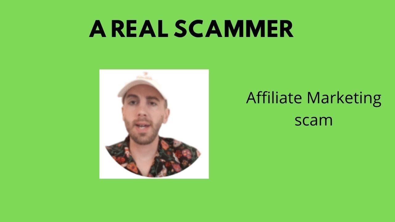 Affiliate Marketing Scam - Alex Bailey FRAUD WARNING