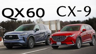 Why The Infiniti QX60 Outshines The Mazda CX9 in Value and Performance. 3Row SUV Comparison.