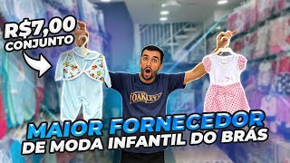 💰 R$1,99 ATACADO - Moda Bebê no Brás a preços nunca divulgados