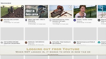 What is wrong with Youtube? Can not open videos in new tab or window!