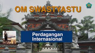 PERDAGANGAN INTERNASIONAL: PEMBAHASAN SOAL