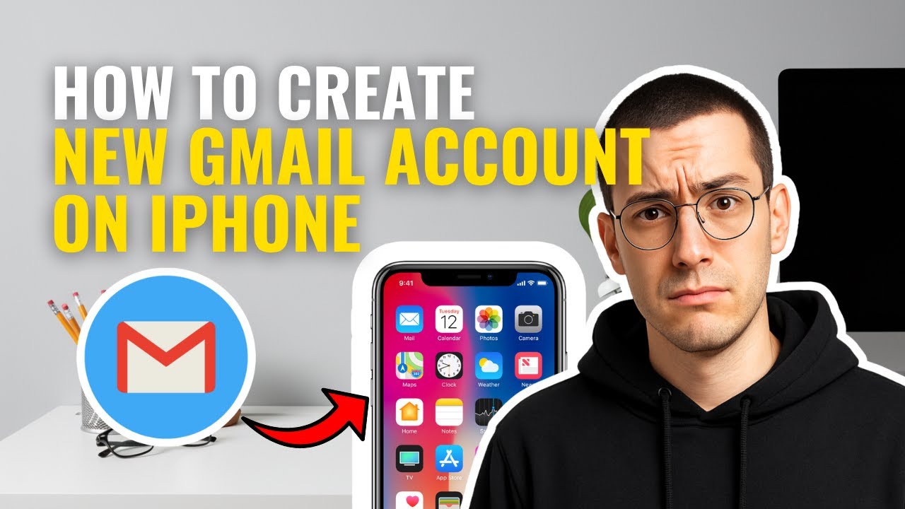 How To Create a New Gmail Account on iPhone (StepbyStep Guide) YouTube