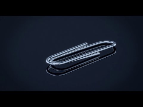 Paper Clip Large Money Clip Credit Card Holder .925 Sterling Silver