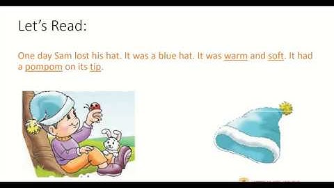 Class 2nd - English - Chapter 1: Sam