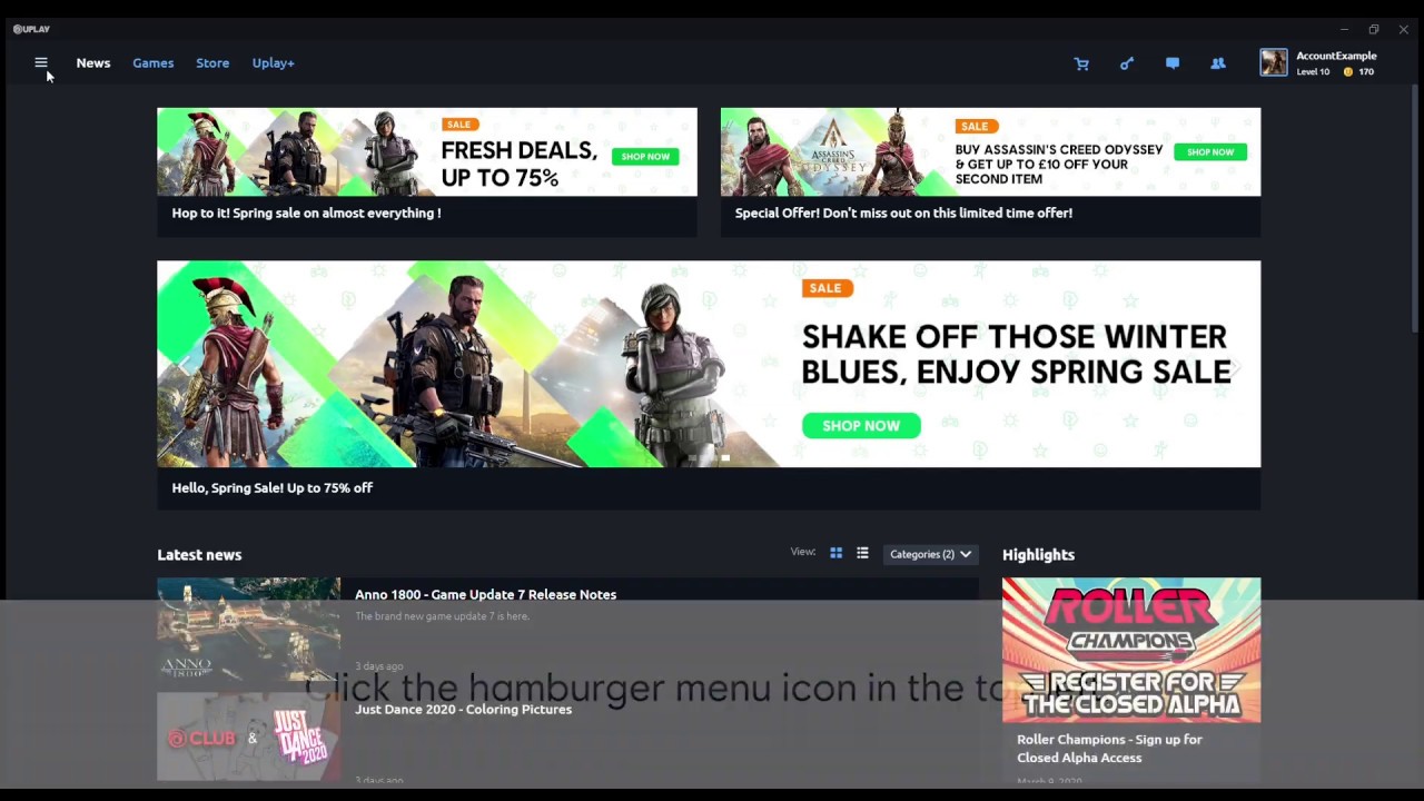 Changing download options in Ubisoft Connect PC | Ubisoft Help