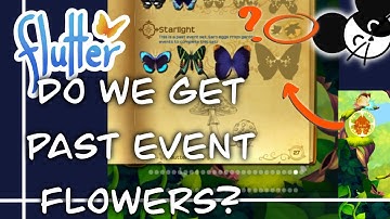Do we get flowers from past events? | Flutter Butterfly Sanctuary