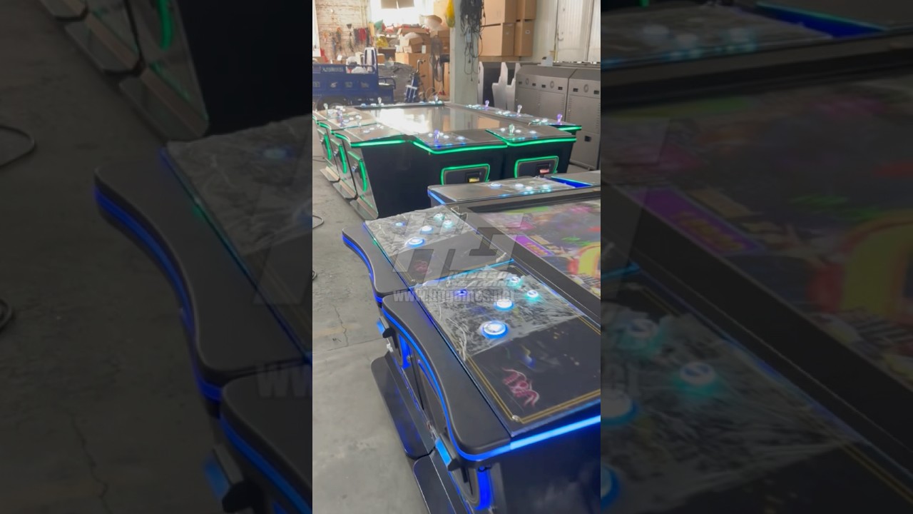 so cool 86-inch 10 seater fish table game cabinet 