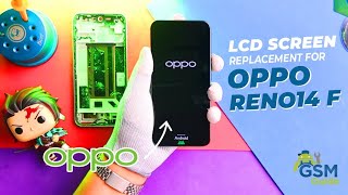 Oppo Reno14 F 5G Screen Replacement 🔧 Original Display with Frame (Full Repair Guide)