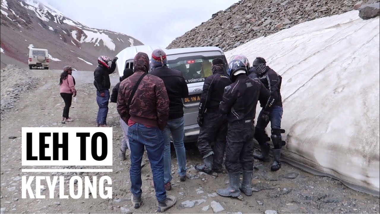 Leh to Keylong | Exploring Leh | Mahindra Bolero | Car Breakdown | Ladakh in Autorickshaw
