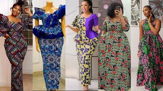 Mishono mipya ya Vitenge Ankara laces styles african fashion design Fabric dress kaftan dress