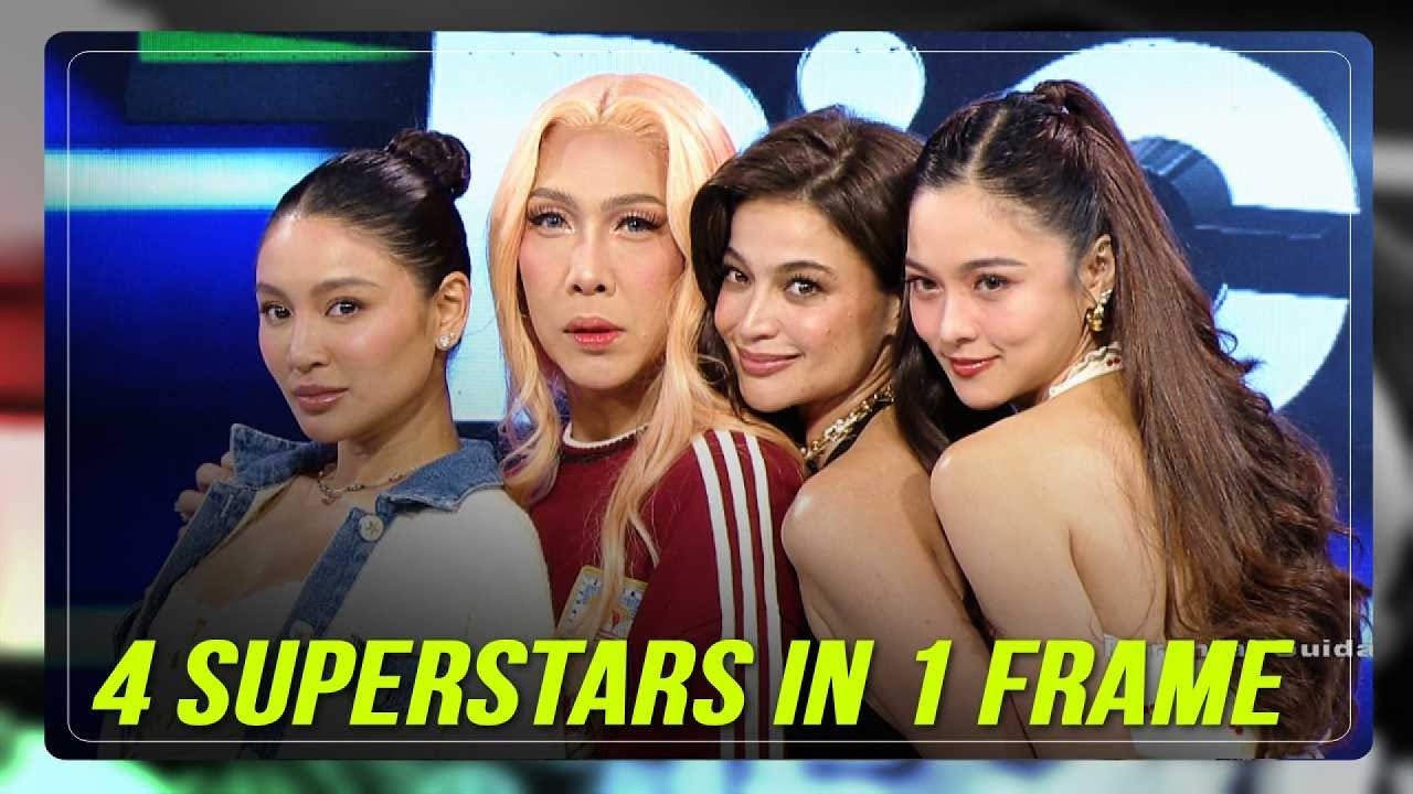TV moment: 4 superstars co-host 'Showtime' as Nadine Lustre returns | ABS-CBN News