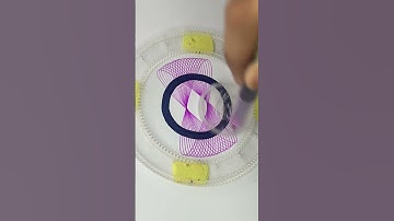 Relaxing Waves That Soothe Your Senses. #art #spirograph #shorts #usa #subscribe #2024