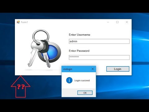 How to create login form with ms-access database in vb.net