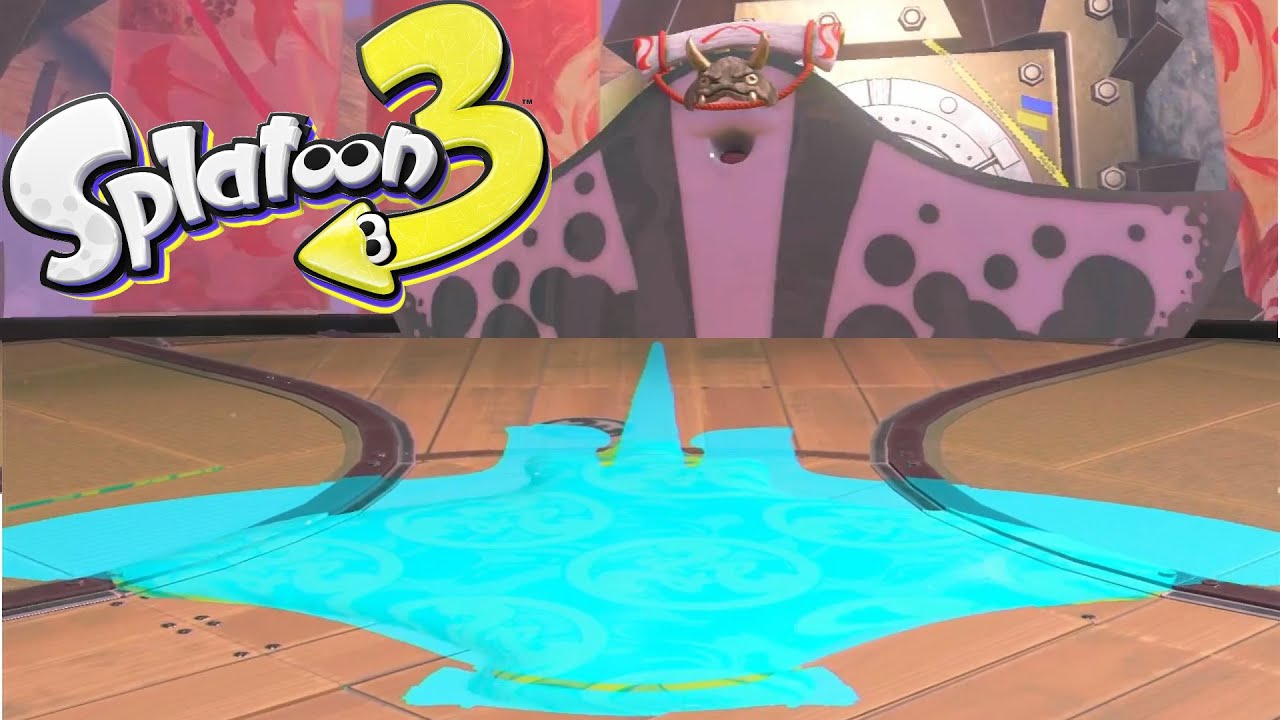 Splatoon 3 100% Walkthrough Part 7 Site 6 Vs. Big Man Super Mario ...