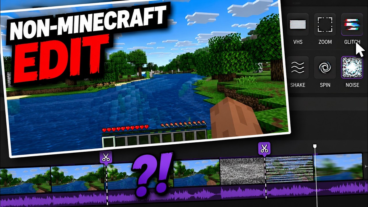 A Non-Minecraft Player Edited My Minecraft Video - YouTube