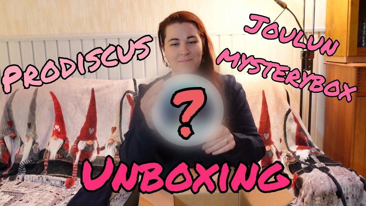 Prodiscus ISON jouluboksin unboxaus 2023! Feat. Elina