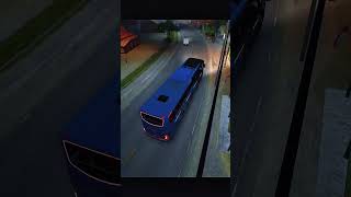 Bus accident due to over speeding #shorts #bus #accident #bussid #short