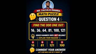 Which Number Is Different? Explain Your Answer! #maths