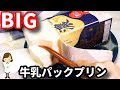 【簡単】牛乳パックのまま作っちゃう！『そのまま牛乳パックプリン』Big Milk pudding made in Milk pack