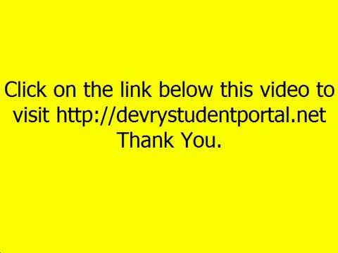 Devry Student Portal - Are You Looking for This? Devry Student Portal