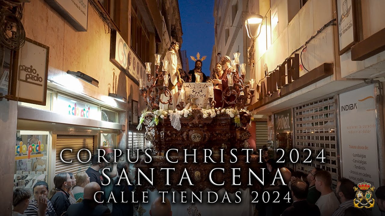 (4K) SANTA CENA POR CALLE LAS TIENDAS | CORPUS CHRISTI 2024