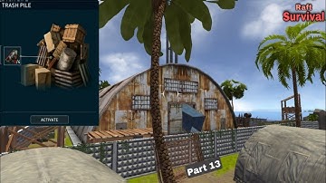 Raft Survival: Science Camp | use C4 | #part 13