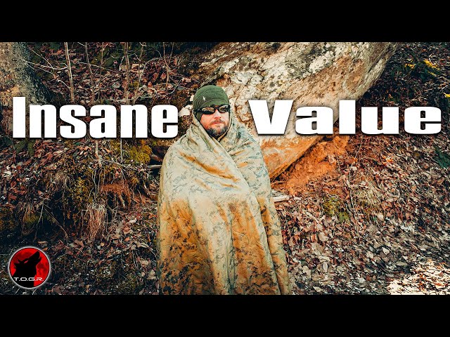 Value so Good You Won't Believe It - US Military Poncho Liner - Woobie  Blanket Review - YouTube