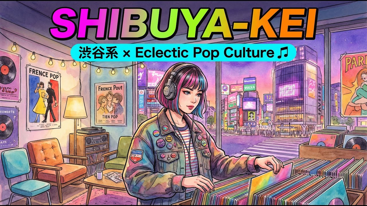 【澀谷系 BOLD MIX】渋谷系 × Jazz × Bossa Nova × Punk - Eclectic Shibuya-kei Lofi Beats to Study/Chill 🎵💥