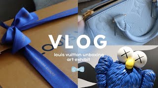 Louis Vuitton Speedy 20 Unboxing, Kaws Family Art Exhibit, Thai Restaurant ♡