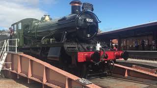 Loco 7822 and 9351 at Minehead