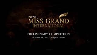 2020 MISS GRAND INTERNATIONAL : Preliminary Competition - Swimwear Song