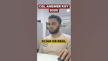 SSC CGL ANSWER KEY 😭💔#shortsfeed #ssc #ssccgl #studymotivation #ssccgl2025 #motivation #cgl #shorts
