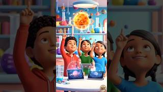 Kids Learning Solar System! 🪐✨ #ytshorts #animation #cartoon #shorts