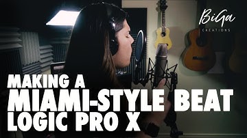 Making a Miami Style Beat [Logic Pro X]