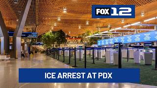 ICE arrests Colombian man at Portland airport after visa overstay