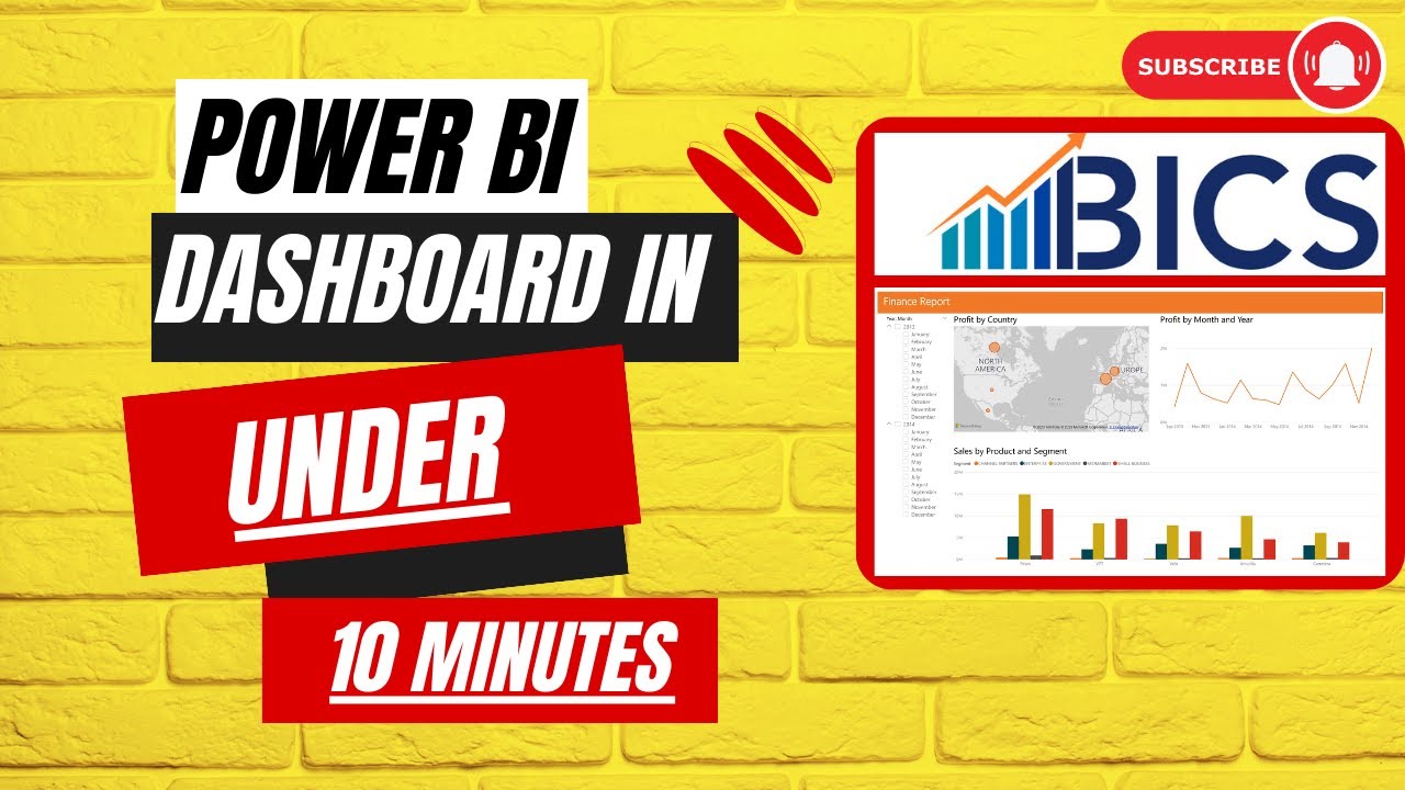 How to Create a Performance Dashboard in 10-Mins?