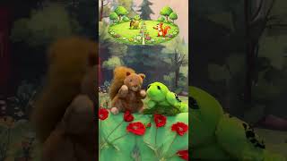Быть заметным 🐿️🌿🐢 #СемейныйКонтент #кукольныйтеатр #юмор #puppetshow #familyfriendly #minitema