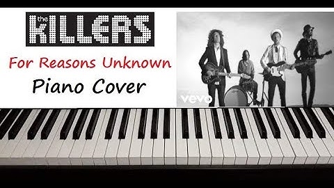 For Reasons Unknown Piano version - Piano performance video thumbnail