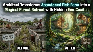 Hidden Casitas in the Forest: How an Architect Reimagined a Fish Farm into a Sustainable Oasis