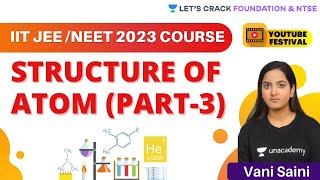 Structure Of Atom (Part-3) | IIT JEE /NEET 2023 Course | Foundation & NTSE | Vani Saini