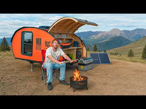 I Built An Off-Grid Micro Camper