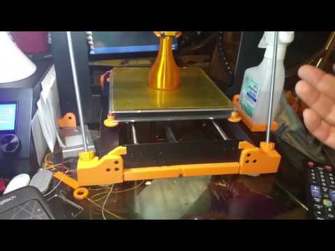 Wanhao Duplicator i3 Plus Mods  PART 1 - Build plate stability