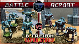 Battletech Alpha Strike Battle Report  Flik's Marauders VS Snord's Irregulars