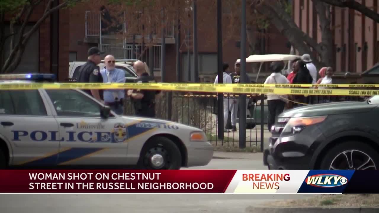 LMPD investigating after woman shot in Russell neighborhood - YouTube