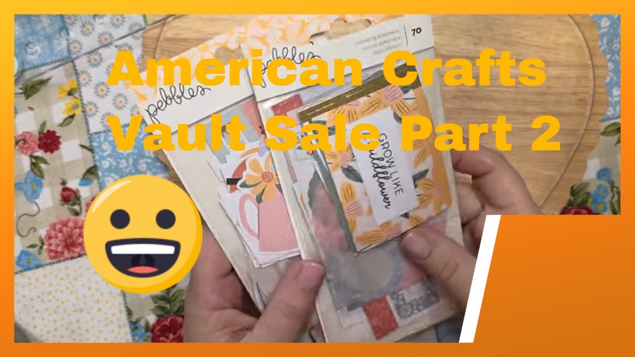 American Crafts Vault haul #2 So Many Good Deals You Don't Want to Miss Out #americancraftshaul