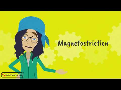 Video: Hvilket av følgende representerer negativ magnetostriksjon?