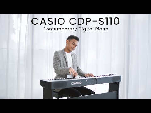 Casio CDP-S110 (Contemporary Digital Piano) - Take Your First Step on a Satisfying Musical Journey