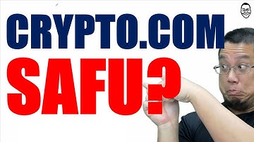 Is Crypto.com SAFU? (safe?)   can it be affected like ftx collapse bankruptcy