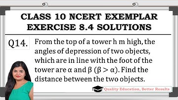Exercise 8.4 Q14 NCERT Exemplar  Class 10 Maths @MathsTeacher